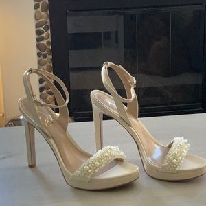Brand New Sam Edelman Jade Perla, Ivory Lea 7.5 M